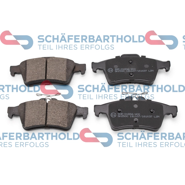 Brake Pad Set, disc brake (315 27 095 01 11)