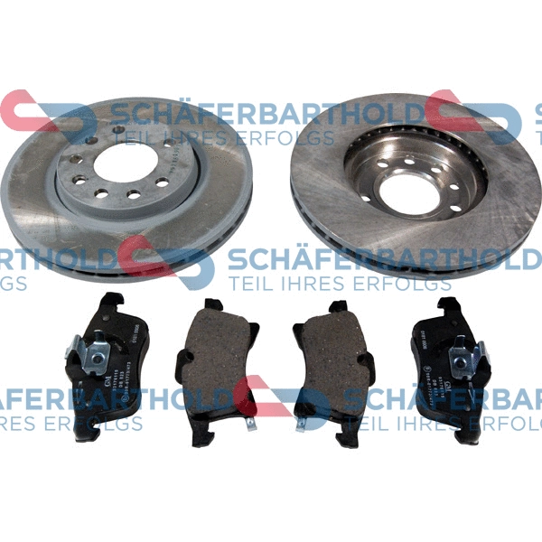 Brake Kit, disc brake (315 16 539 01 11)