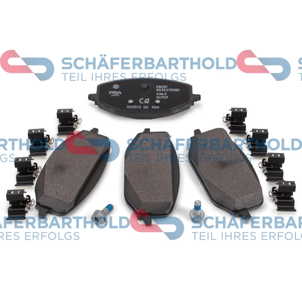 Brake Pad Set, disc brake (315 27 184 01 11)