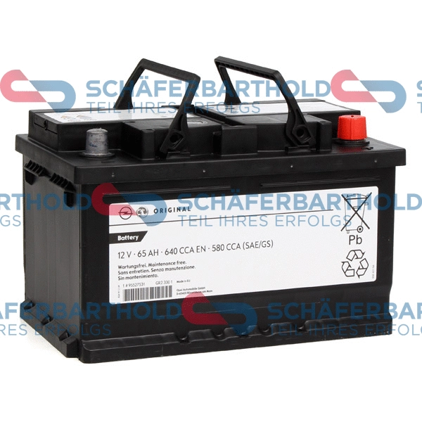 Starter Battery (415 16 666 01 11)