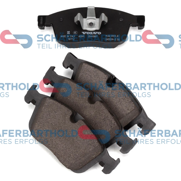 Brake Pad Set, disc brake (315 38 111 01 11)