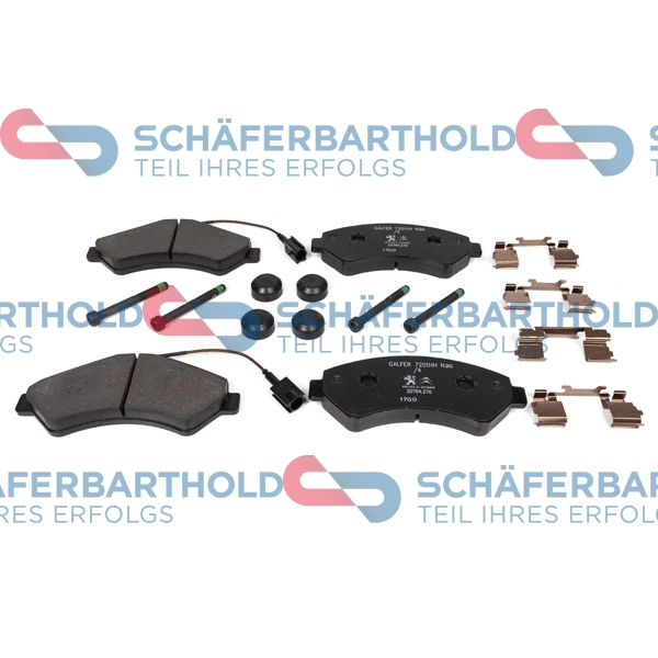 Brake Pad Set, disc brake (315 27 127 01 11)