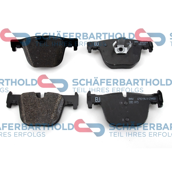 Brake Pad Set, disc brake (315 02 186 01 11)