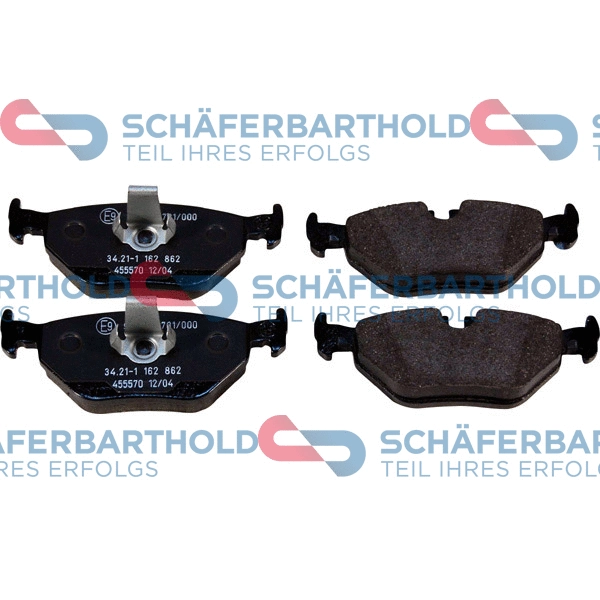 Brake Pad Set, disc brake (315 02 247 01 11)