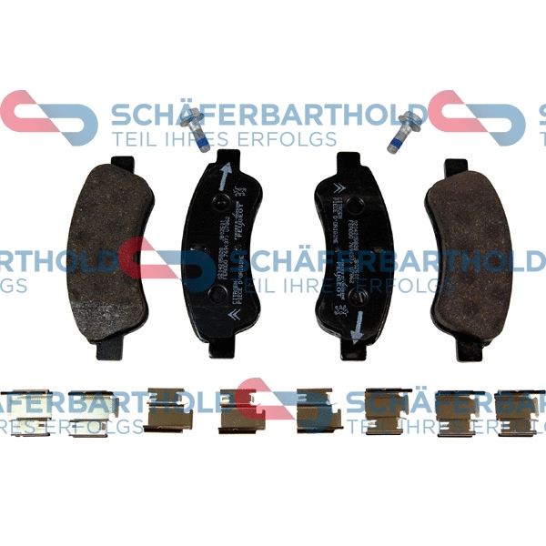 Brake Pad Set, disc brake (315 26 242 01 11)