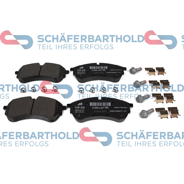 Brake Pad Set, disc brake (315 18 110 01 11)