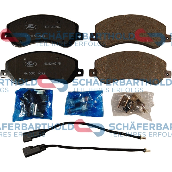 Brake Pad Set, disc brake (315 06 250 01 11)