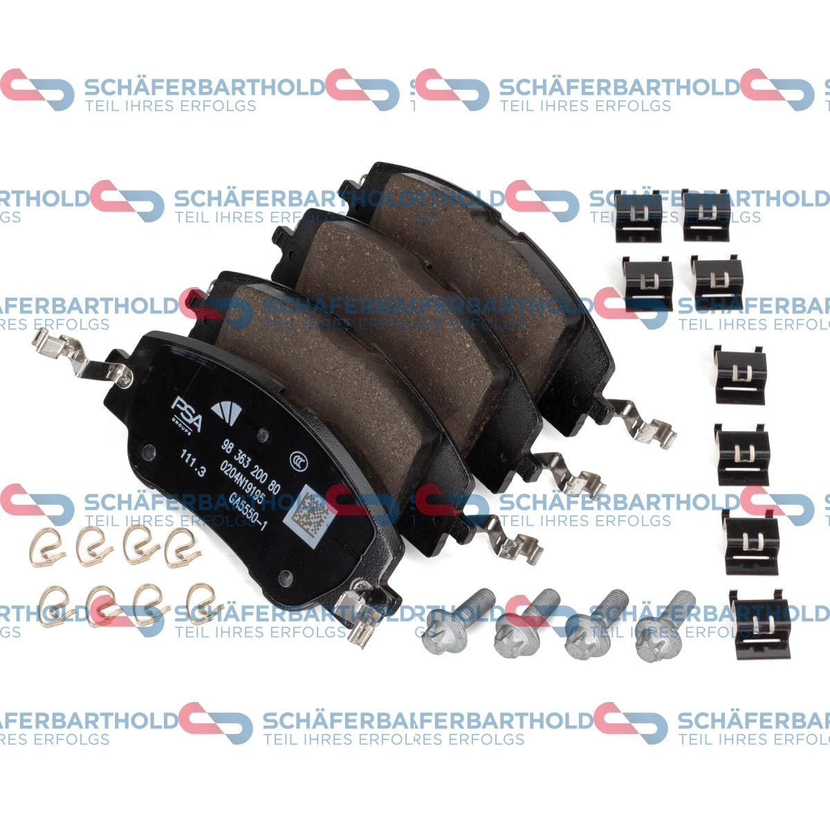 Brake Pad Set, disc brake (315 27 187 01 11)