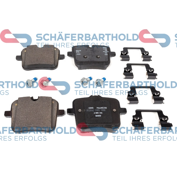 Brake Pad Set, disc brake (315 02 289 01 11)