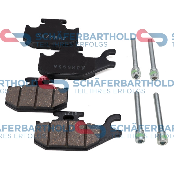 Brake Pad Set, disc brake (317 28 154 01 11)