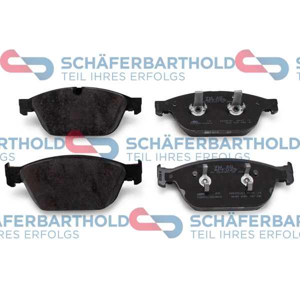 Brake Pad Set, disc brake (315 04 140 01 11)