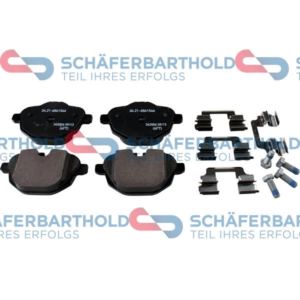 Brake Pad Set, disc brake (315 02 403 01 11)