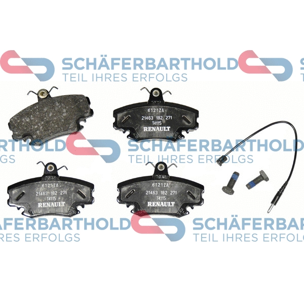Brake Pad Set, disc brake (315 28 216 01 11)