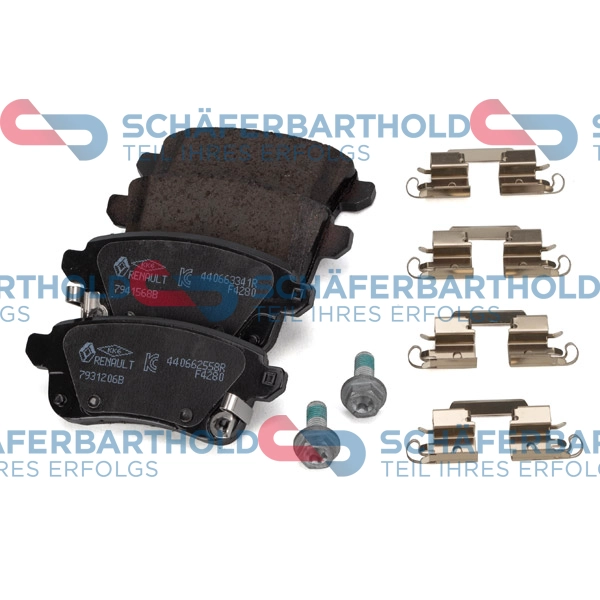 Brake Pad Set, disc brake (315 28 226 01 11)