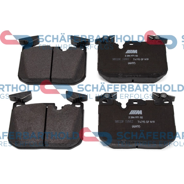 Brake Pad Set, disc brake (315 02 012 01 11)