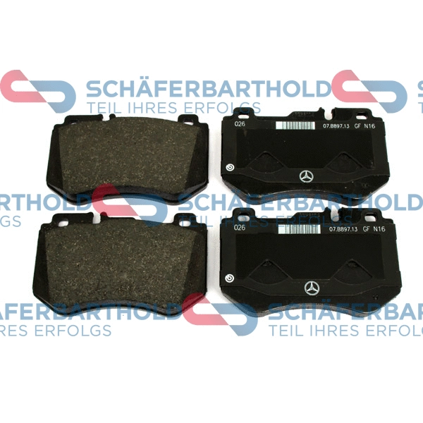 Brake Pad Set, disc brake (315 12 006 01 11)