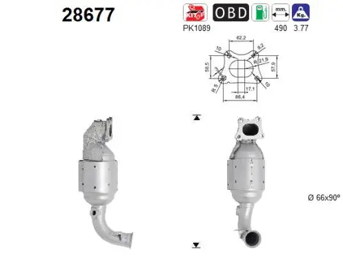 Catalytic Converter (28677)