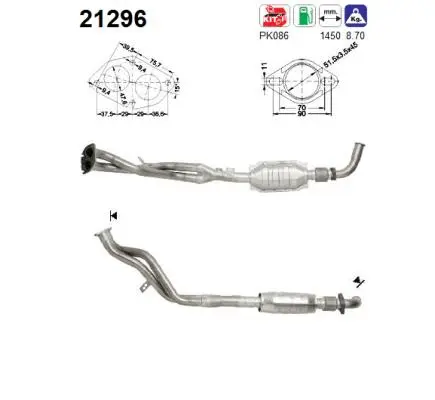 Catalytic Converter (21296)