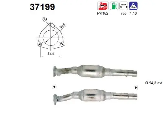 Catalytic Converter (37199)
