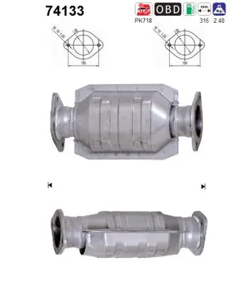 Catalytic Converter (74133)