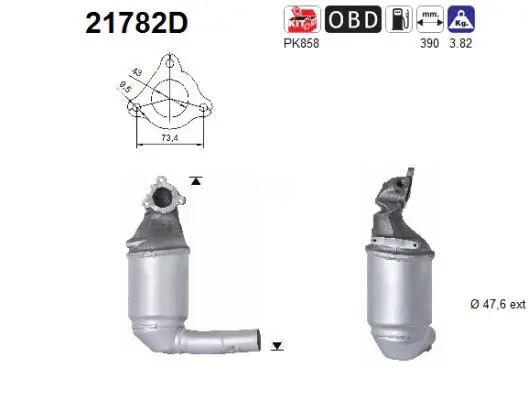 Catalytic Converter (21782D)