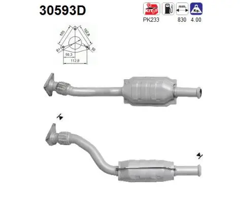 Catalytic Converter (30593D)
