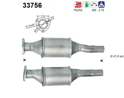 Catalytic Converter (33756)
