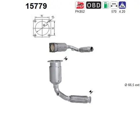 Catalytic Converter (15779)
