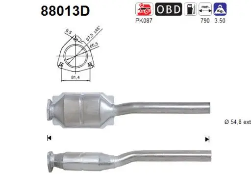 Catalytic Converter (88013D)