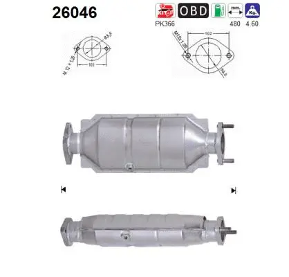 Catalytic Converter (26046)