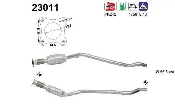 Catalytic Converter (23011)