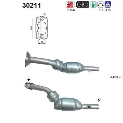 Catalytic Converter (30211)