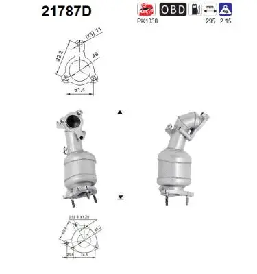 Catalytic Converter (21787D)