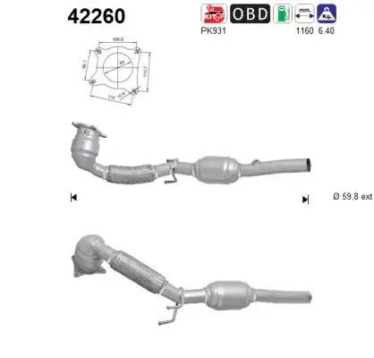 Catalytic Converter (42260)