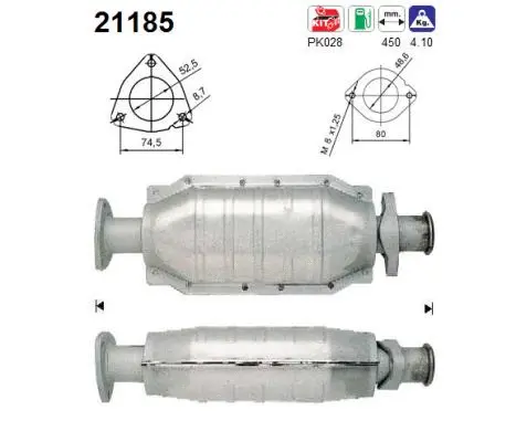 Catalytic Converter (21185)
