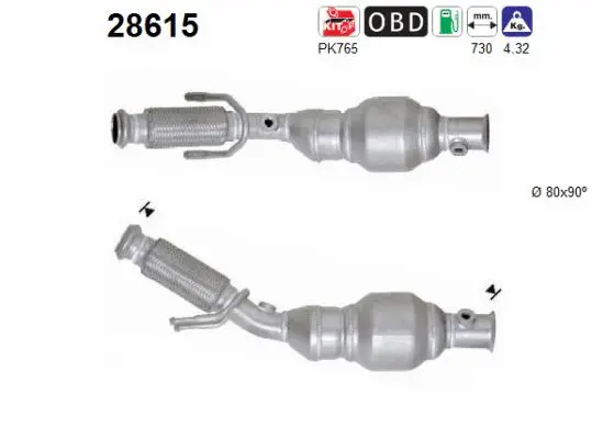 Catalytic Converter (28615)