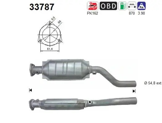 Catalytic Converter (33787)