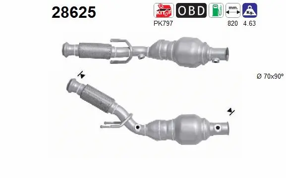 Catalytic Converter (28625)