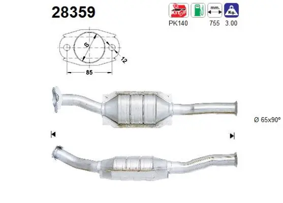 Catalytic Converter (28359)