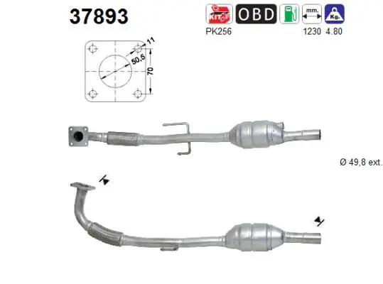 Catalytic Converter (37893)