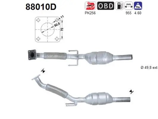 Catalytic Converter (88010D)