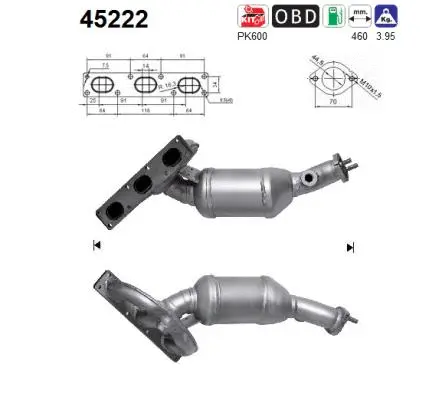Catalytic Converter (45222)