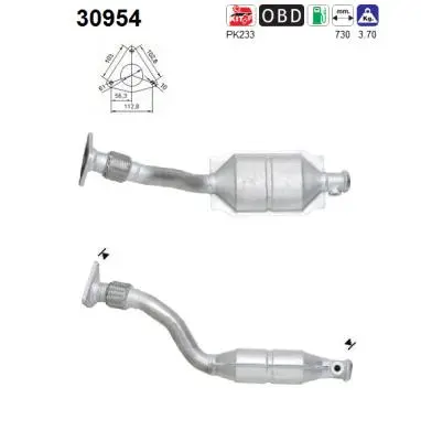 Catalytic Converter (30954)