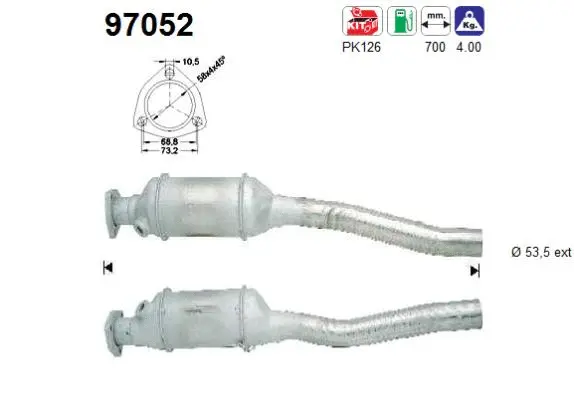 Catalytic Converter (97052)