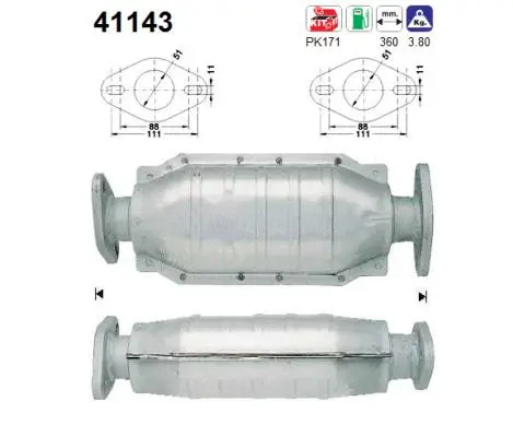 Catalytic Converter (41143)