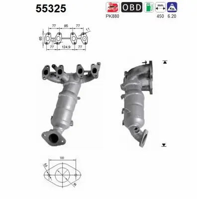 Catalytic Converter (55325)