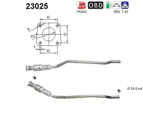 Catalytic Converter (23025)