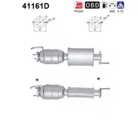 Catalytic Converter (41161D)
