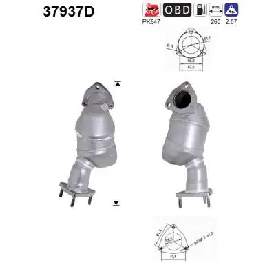 Catalytic Converter (37937D)