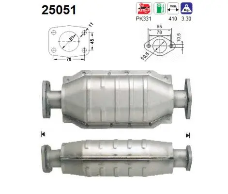 Catalytic Converter (25051)